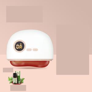 Masseur de tête électrique chauffant vibrant à main, ABS + silicone, masseur du cuir chevelu, compresse chaude pour la croissance des cheveux, physiothérapie de la peau - Product Image 3