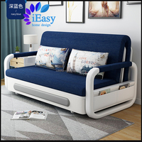 IEasy-sofá cama plegable convertible, mueble moderno y funcional para sala de estar, individual, futón