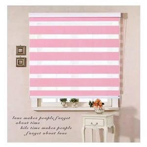 Phong Cách Châu Âu Tự Nhiên Tươi Và Thanh Lịch Lowes Ngoài Trời Rèm Bán Ngựa Vằn Rèm Vải - Product Image 4