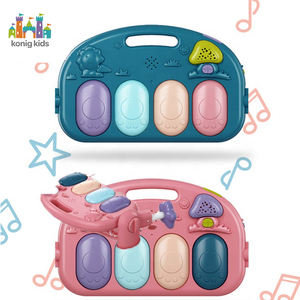 Konig Kids Nouveauté Jeux pour bébés Piano à pédales pour bébé Tapis de jeu avec <span class=keywords><strong>jouet</strong></span> suspendu - Product Image 5