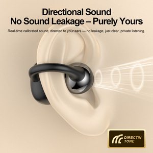 Auriculares Inalámbricos con Clip a Prueba de Fugas, Bluetooth 6.0 de Baja Latencia, Pantalla LED de Energía, Auriculares Deportivos con Clip Abierto - Product Image 5