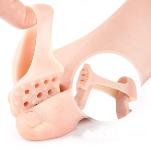 Entretoises pour gros orteils Soulagement des oignons avec correcteur Hallux Valgus Séparateur de gel de silicone pour le soin des pieds et les semelles correctrices - Product Image 4