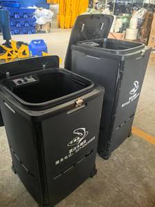 Toptan 120kg üç paketi tam otomatik PP plastik su ürünleri besleme makinesi balık yetiştiriciliği otomatik besleyici - Product Image 4