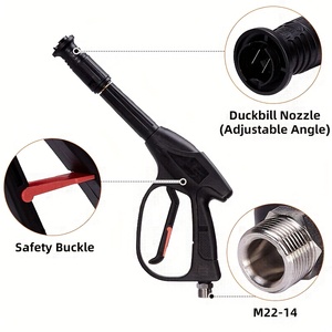 La boquilla giratoria ajustable <span class=keywords><strong>de</strong></span> la pistola <span class=keywords><strong>de</strong></span> lavado <span class=keywords><strong>de</strong></span> <span class=keywords><strong>coches</strong></span> <span class=keywords><strong>de</strong></span> alta presión se puede utilizar para el lavado <span class=keywords><strong>de</strong></span> <span class=keywords><strong>coches</strong></span> domésticos - Product Image 3