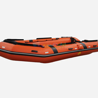 Kayak gonflable rapide en PVC épaissi, bateau de pêche gonflable avec plancher pneumatique, accessoires, bateaux gonflables pour sports nautiques