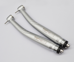 Turbine dentaire LED haute vitesse avec roulement <span class=keywords><strong>en</strong></span> céramique, triple pulvérisation d'eau, bouton poussoir, pour restauration buccale - Product Image 4