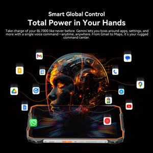 Teléfono Inteligente Resistente Blackview BL7000 5G, Pantalla de 6.78 Pulgadas, 8+512 GB, Pantalla de 120 Hz, 50 MP, 33 W, 7500 mAh, Android 15 - Product Image 5