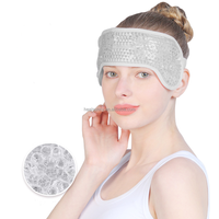 Enveloppe de tête glacée pour le soulagement des maux de tête, Gel réutilisable Pack froid pour les Migraines ou les yeux gonflés, la Tension, le Stress des Sinus