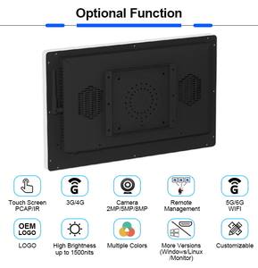 عرض رائع إعلان بشاشة LCD رقمية متعددة الوظائف بشاشة WiFi وwifi وwifi وشاشة عرض رائع - Product Image 3