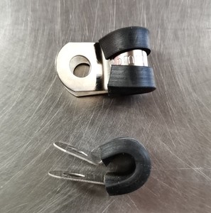 50mm đường kính lớn kích thướ<span class=keywords><strong>c</strong></span> thép khóa vòi P kẹp cao su đệm ống Ống <span class=keywords><strong>C</strong></span>áp Clip - Product Image 3