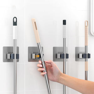 Baliiwang minimalista mocio da parete rastrelli Organizer Drill-Free Home Storage per <span class=keywords><strong>cucina</strong></span> bagno vino porta punzonato - Product Image 1