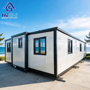 HeSHi Modern Prefabricated <b>Container</b> House Rectangle Living Portable Home Villa - Product Image 1