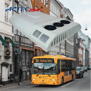 Ac.154.105 12KW 6 ~ 8m <span class=keywords><strong>Mini</strong></span> xe buýt mái điều hòa không khí điện xe buýt trường học AC đơn vị van điều hòa không khí lạnh R410a làm mát - Product Image 1