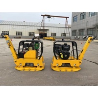 Compacteur à plaque vibrante réversible FPC-220 à essence, force 34KN, poids 245kg