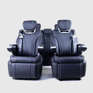 Vehicle Interior Modification Swivel Passenger Chair Upgrading Car Luxury Vip Captain Seats For VAN MPV Mini Bus Conversion