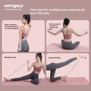 Banda Elástica de Resistencia en Forma de 8 de TPE de Alta Elasticidad para Yoga, Expansión de Pecho y Espalda, Equipo de Ejercicio para Apertura de Hombros - Product Image 6