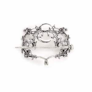Barrettes à cheveux celtiques pour femmes, épingles à cheveux lune celtique, pinces à cheveux vikings nordiques, bâtonnets à cheveux nœud celtique, barrettes à cheveux en métal - Product Image 5