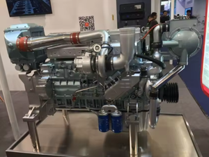 Moteur marin économique chinois pour bateau WD415 120,69 ch 4 cylindres refroidi par eau démarrage électrique IMO Tier II Garantie de trois ans CE - Product Image 1