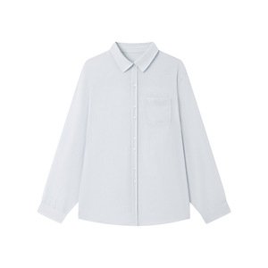 <span class=keywords><strong>Camicia</strong></span> Cardigan da <span class=keywords><strong>Donna</strong></span> Primavera/Estate in Lyocell e <span class=keywords><strong>Lino</strong></span>, Tinta Unita, con Tasche, Comoda e Delicata sulla Pelle, con Bottoni - Product Image 5