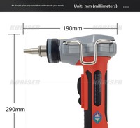 Outil d'expansion de tuyaux en plastique de qualité industrielle BEX-1632, alimenté par batterie, pour la connexion de tuyaux PEX, expandeur de tuyaux PEXa, pour le sol