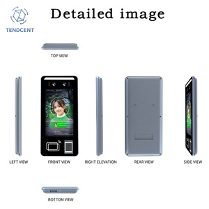Tendcent Biometric Face Recognition Time Attendance <b>Access</b> <b>Control</b> Detection QR IC WiFi Connectivity OEM ODM Logo Android 11 - Product Image 5
