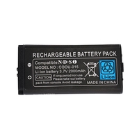 Paket Baterai Isi Ulang 840 MAh /2000mAh 3.6V untuk Nintendo DSi/NDSi Baterai TWL-003 Konsol Game