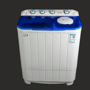 Twin Tub Washing Machine, 2-in-1 Washing Machine Washer with Spin-Dryer UK Plug for Apartment Hotel