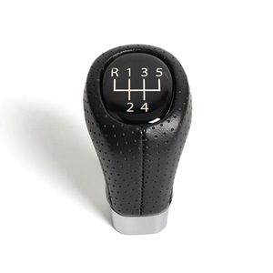Car Gear <b>Knob</b> Leather 5 Speed 6 Speed Ergonomic For BMW <b>Shift</b> Lever - Product Image 5