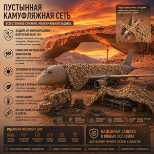 <span class=keywords><strong>Filet</strong></span> de <span class=keywords><strong>camouflage</strong></span> numérique désertique, tissu enduit <span class=keywords><strong>anti</strong></span>-infrarouge, résistant aux <span class=keywords><strong>UV</strong></span> et <span class=keywords><strong>anti</strong></span>-vieillissement pour utilisation extérieure dans les zones désertiques difficiles - Product Image 1