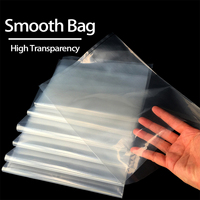 Sacs thermorétractables en PE résistants à l'humidité avec poche plate thermoscellable pour l'emballage alimentaire, cadeaux, vêtements et expédition