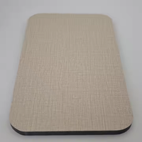 Decoración de Interiores Ecológica, Panel de Pared de PVC con Revestimiento de Madera de Fibra de Bambú y Cristal de Carbono &amp;   Tablero
