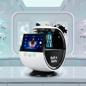 Máquina de Rejuvenecimiento Facial de Alta Frecuencia con Hidrodermoabrasión, Producto Inteligente para el Cuidado de la Piel con Tecnología de Hielo Azul - Product Image 1
