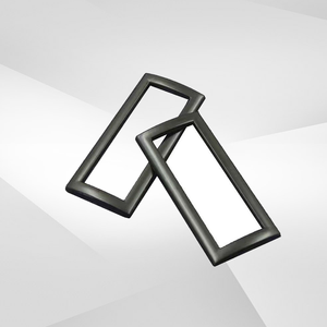 Nhà Máy Tùy Chỉnh Vàng Bạc Hình Chữ Nhật Nhẫn Khóa Chất Lượng Cao Kim Loại Phẳng Vuông Vòng Túi Xách Dây Đeo Khóa - Product Image 5