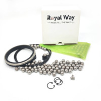 Kit de réparation de joint pivotant TSI haute pression 3 pouces avec joints NBR et bouchons à bille, actionné manuellement, OEM pour kits de service de forage