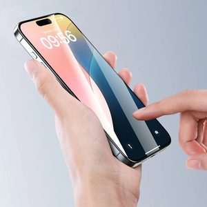 Devia อุปกรณ์ป้องกันหน้าจอกระจกนิรภัย HD สำหรับการพิมพ์ <span class=keywords><strong>iPhone</strong></span> 16แบบเต็มหน้าจอป้องกันการขีดข่วนอุปกรณ์เสริมโทรศัพท์มือถือโปร่งใสสูง - Product Image 2
