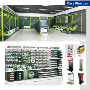 Iluminación LED display rack con la cesta para venta al por menor <span class=keywords><strong>tienda</strong></span> de accesorios de pantalla herramientas - Product Image 6
