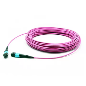 Câble de fibre optique 24F MTP femelle vers MTP femelle 3,0 mm LSZH 12-144F avec conducteur en cuivre nu et garantie de 3 ans - Product Image 2