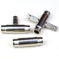 Connecteur de brume de brouillard avec joint droit, 8mm, 30 pièces, système de refroidissement rapide, connecteur de buse de brumisation