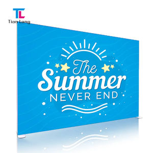 TianLang Factory Wholesale Fabric <b>Poster</b> High Brightness Double Sided Detachable Aluminum <b>Frame</b> Custom Backlit Sign Led SEG - Product Image 2