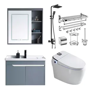 One stop shopping toilet and sink combined bathroom and shower Bathroom accessories