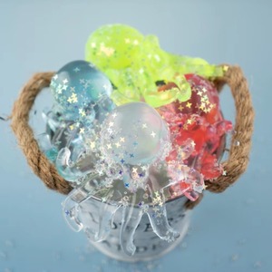 Jouets sensoriels TPR Octopus Squishy personnalisés pour soulager le stress et la peur, jouets à presser apaisants pour enfants de 5 à 7 ans - Product Image 2