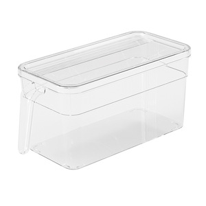 Boîte de rangement pour réfrigérateur Otsuki Shinagawa avec poignée, transparente, épaisse, de qualité alimentaire, pour la conservation des légumes et des fruits - Product Image 5