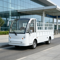 Bus utilitaire électrique de grande capacité à 2 places pour le transport de passagers, idéal pour les hôtels, les stations balnéaires, les entreprises et les excursions touristiques