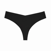 Micro Thong G String Bikini pour Femme Sexy Taille Basse Tissage Tricoté pour Jeunes Filles et Femmes Matures