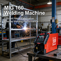 DANENG 220V 160A Poste à souder multifonction MIG-160, soudeuse MIG portable, cycle de travail 60% pour tôles et acier inoxydable