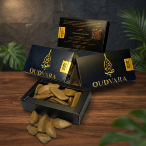 Oudvara Dzakir Merauqi Super Grade Agarwood 50g, un madera de oud pura y con un aroma cautivador, ideal para uso diario como bakhoor. - Product Image 1
