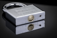 Cadenas de fer de 50mm de devoir moyen Offre Spéciale avec des outils de fournisseur d'usine de clés atomiques pour le matériel de serrure