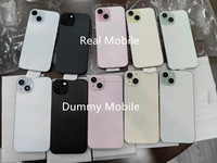 Jouet d'affichage 1:1 bleu violet pour iphone 14 13 Pro Max factice pour iphone 16 15 Pro Max Plus jouet pièce non fonctionnelle pour iphone factice