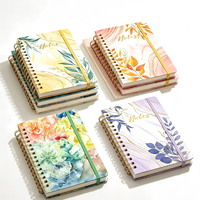 Carnet à spirales personnalisé A5 avec couverture rigide, journal, agenda, carnet de notes pour cadeau d'entreprise, promotionnel, vente en gros
