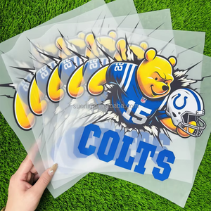 Giao hàng nhanh NFL thiết kế in ấn Plastisol truyền nhiệt in ấn HTV truyền nhiệt Vinyl thương hiệu logo chuyển Thiết kế sticker - Product Image 6